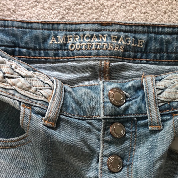 American Eagle Hi-Rise Shortie Shorts - Picture 2 of 4